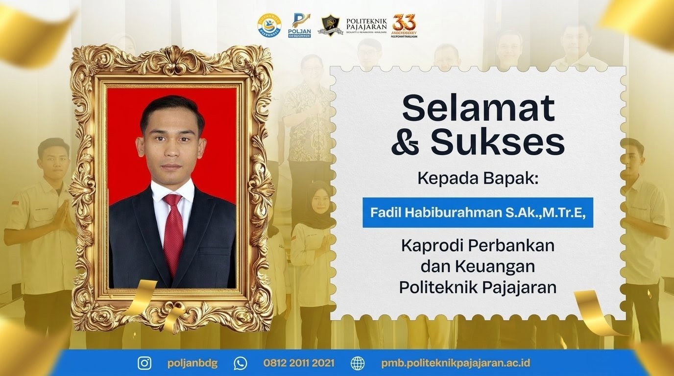Selamat kepada Kaprodi Perbankan dan Keuangan yang Baru